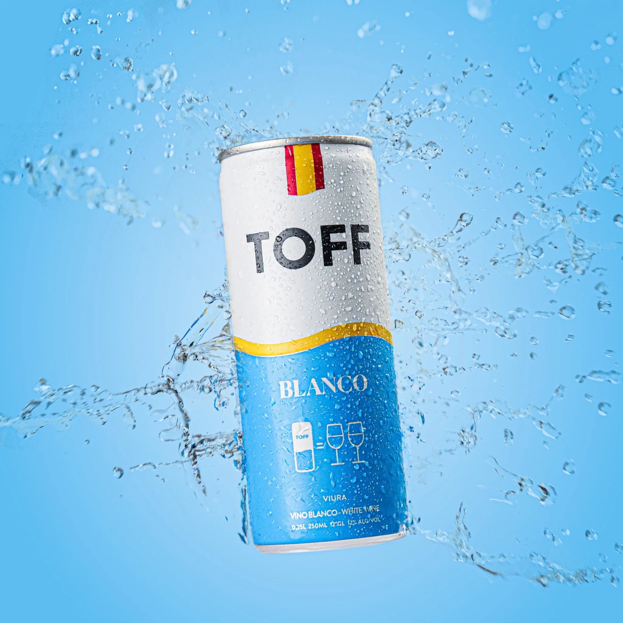 TOFF White Wine in a can ( 4X250ml)