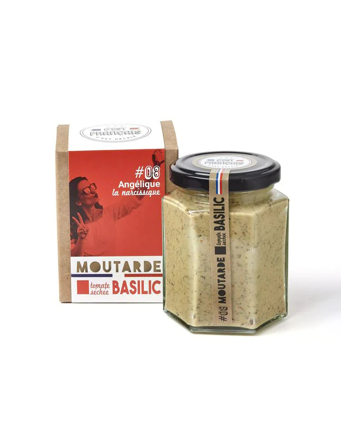 Mustard Sun-dried tomatoes and Basil C'EST DECALE (180g)