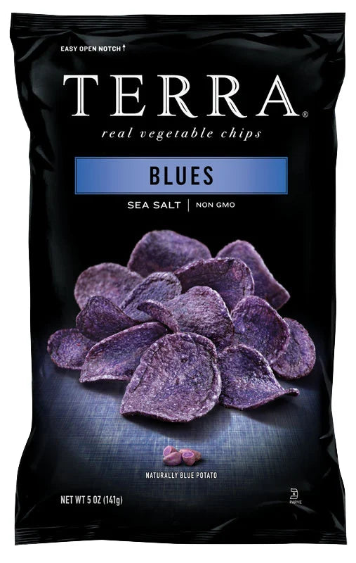 Blue Potato Sea Salt Chips TERRA (110g)