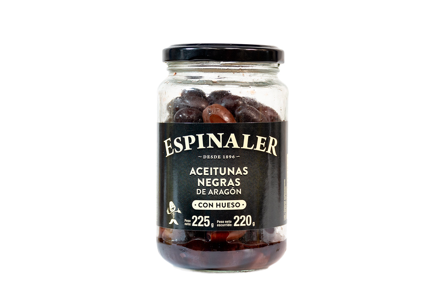Black olive from Aragón Espinaler 220g
