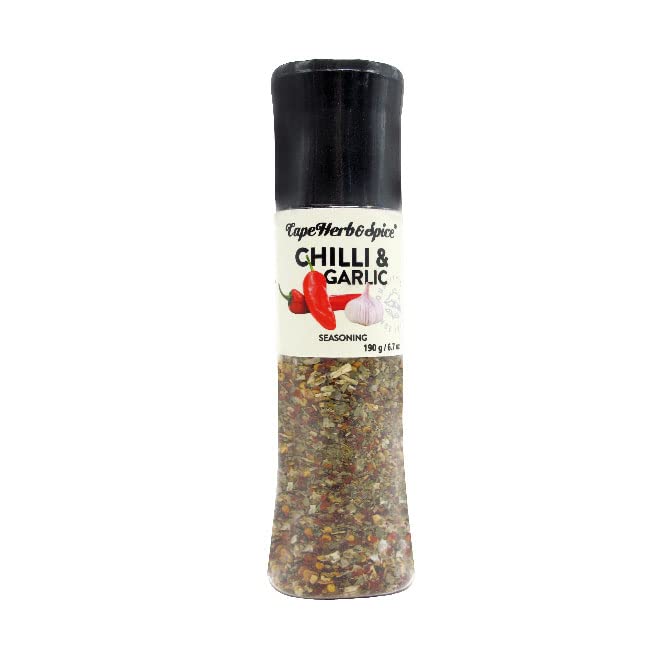Chili Knoflookmolen - Kaapse Kruiden & Specerijen (190g)