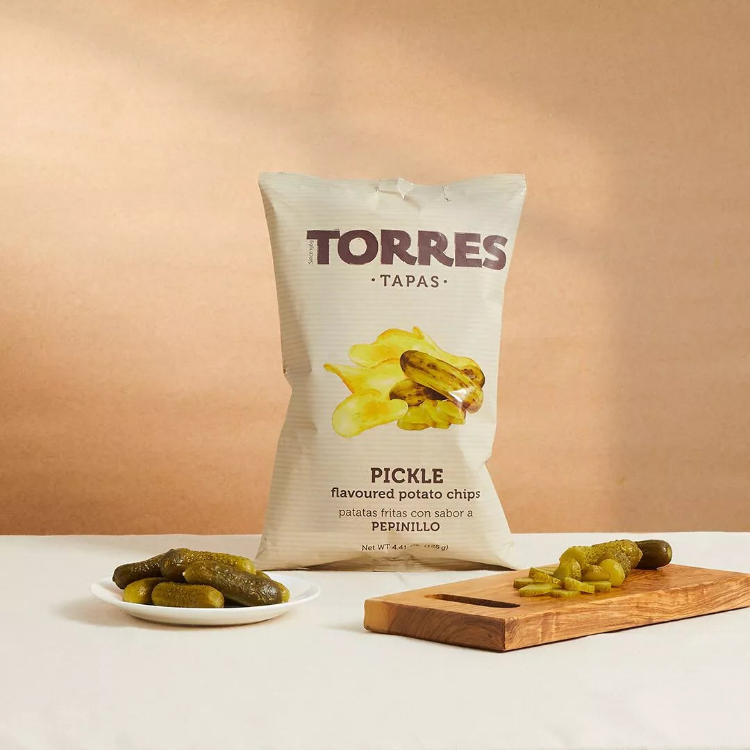 Pickle Potato Chips TORRES (125g)