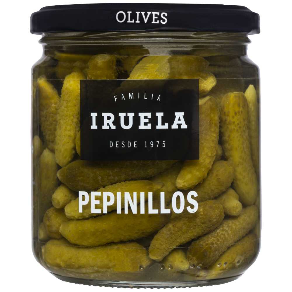 Pepinillos (ingelegde augurken) Familia Iruela (365g)