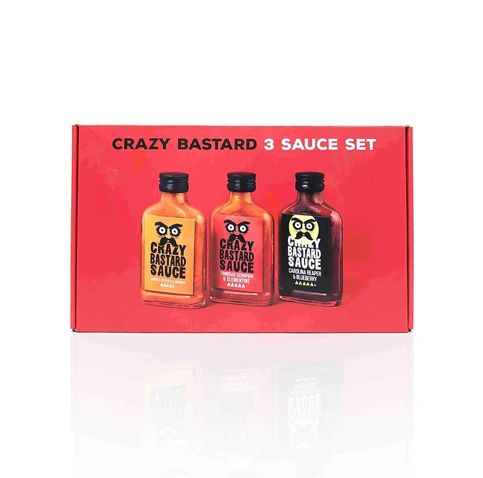 Crazy Bastard Trindad Scorpion & Clementine Hot Sauce- 100ml