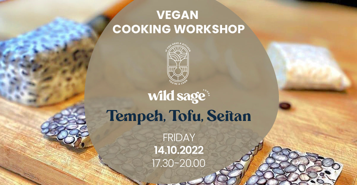 Tempeh, Tofu en Seitan Kookworkshop (14.10.2022)