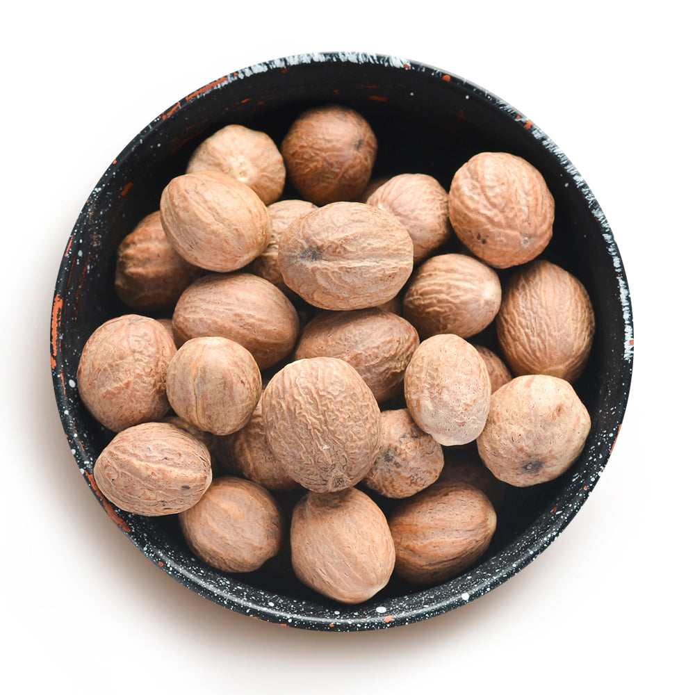 Organic　Nutmeg　Kernels　–　WildSageFoods