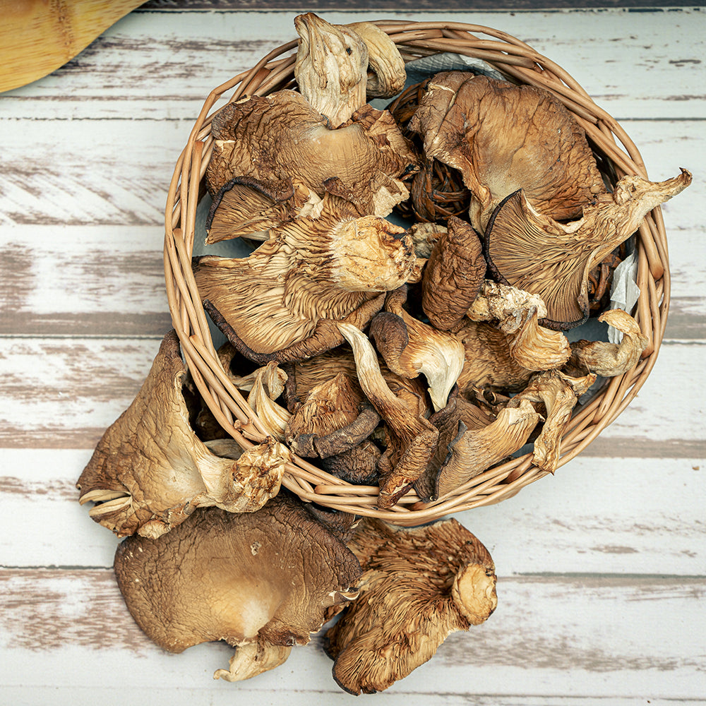 Dried Golden Oyster Mushrooms